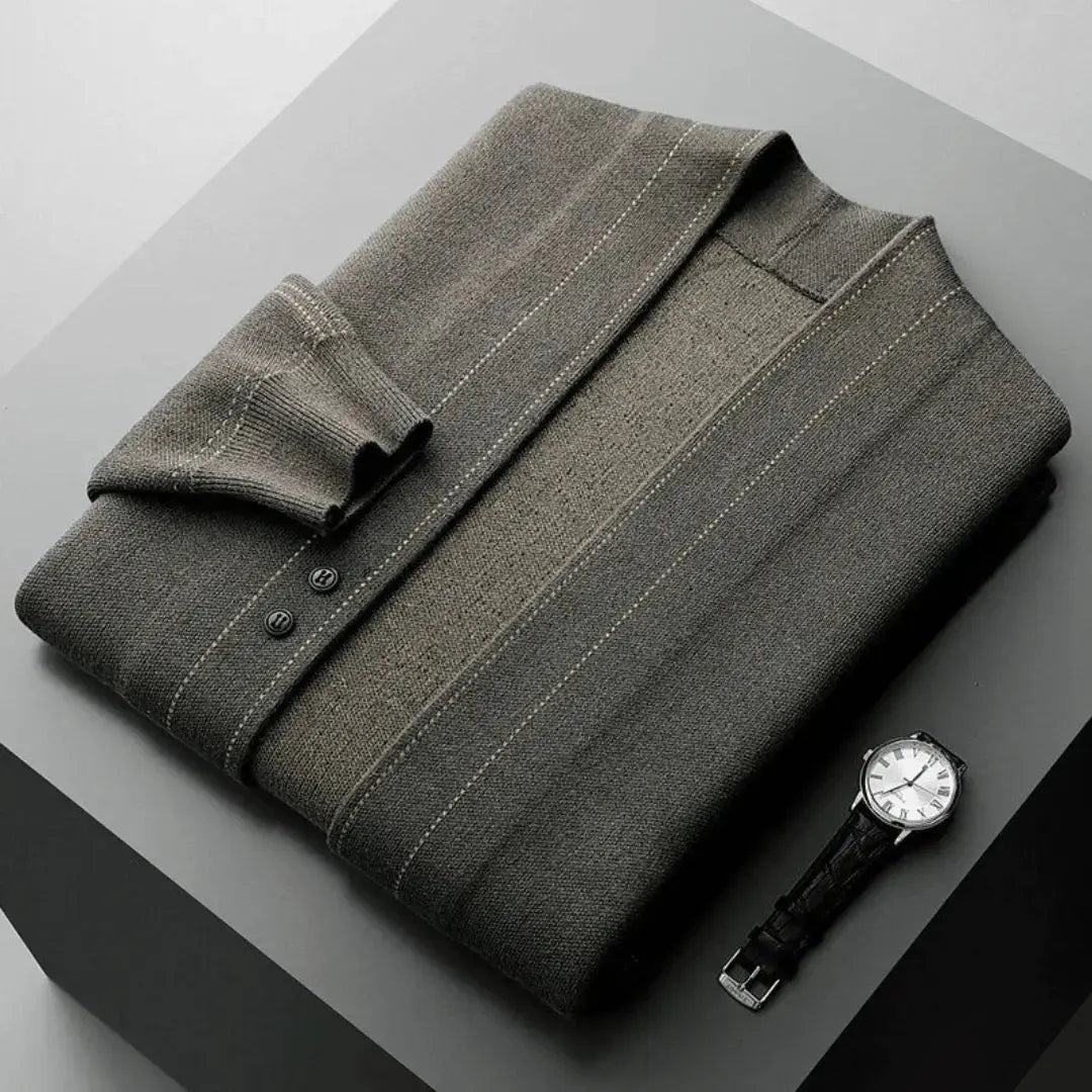Men's Knit Wool Cardigan