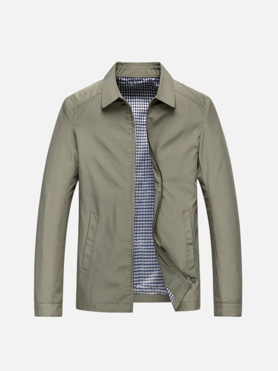 Men’s Lightweight Summer Jacket - Smart Casual Zip Jacket