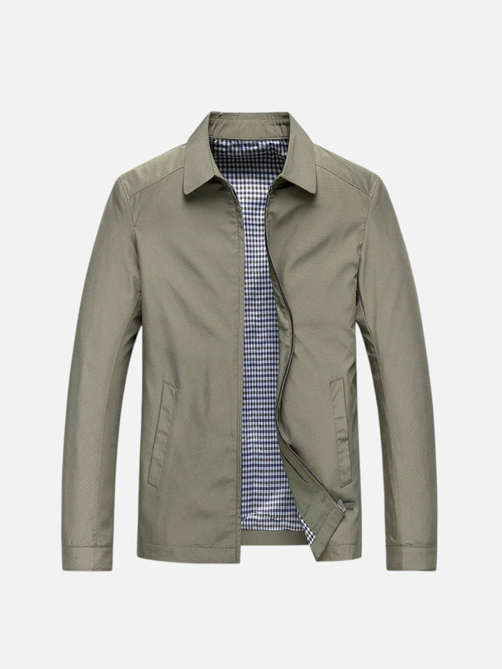 Men’s Lightweight Summer Jacket - Smart Casual Zip Jacket