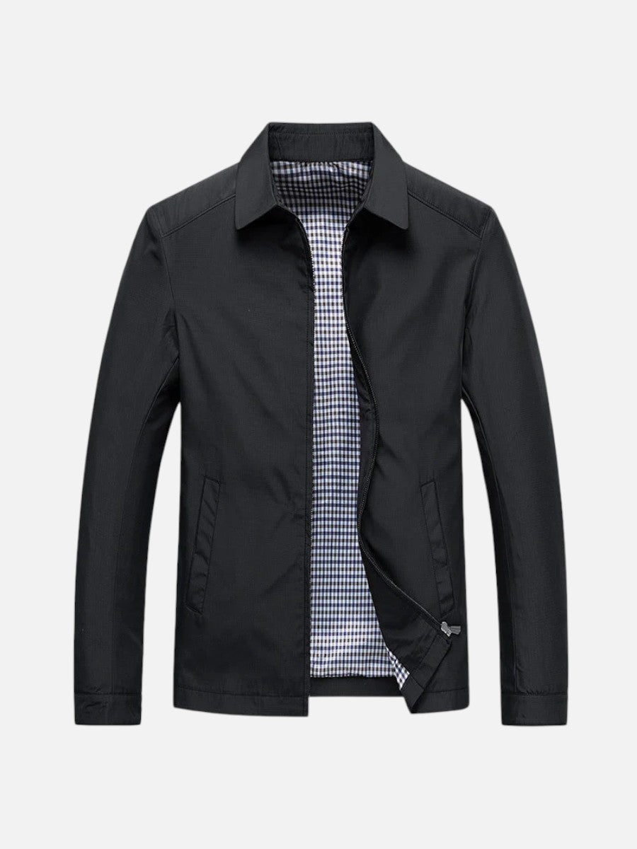Men’s Lightweight Summer Jacket - Smart Casual Zip Jacket
