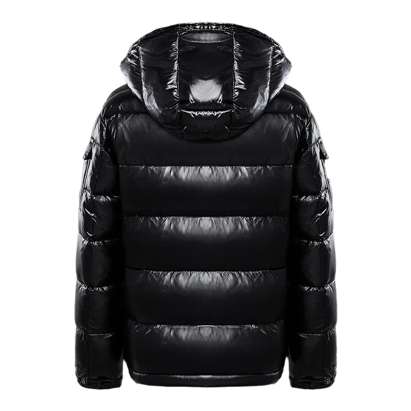 Men's Quilted Hooded Jacket