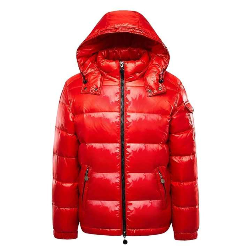 Men's Quilted Hooded Jacket