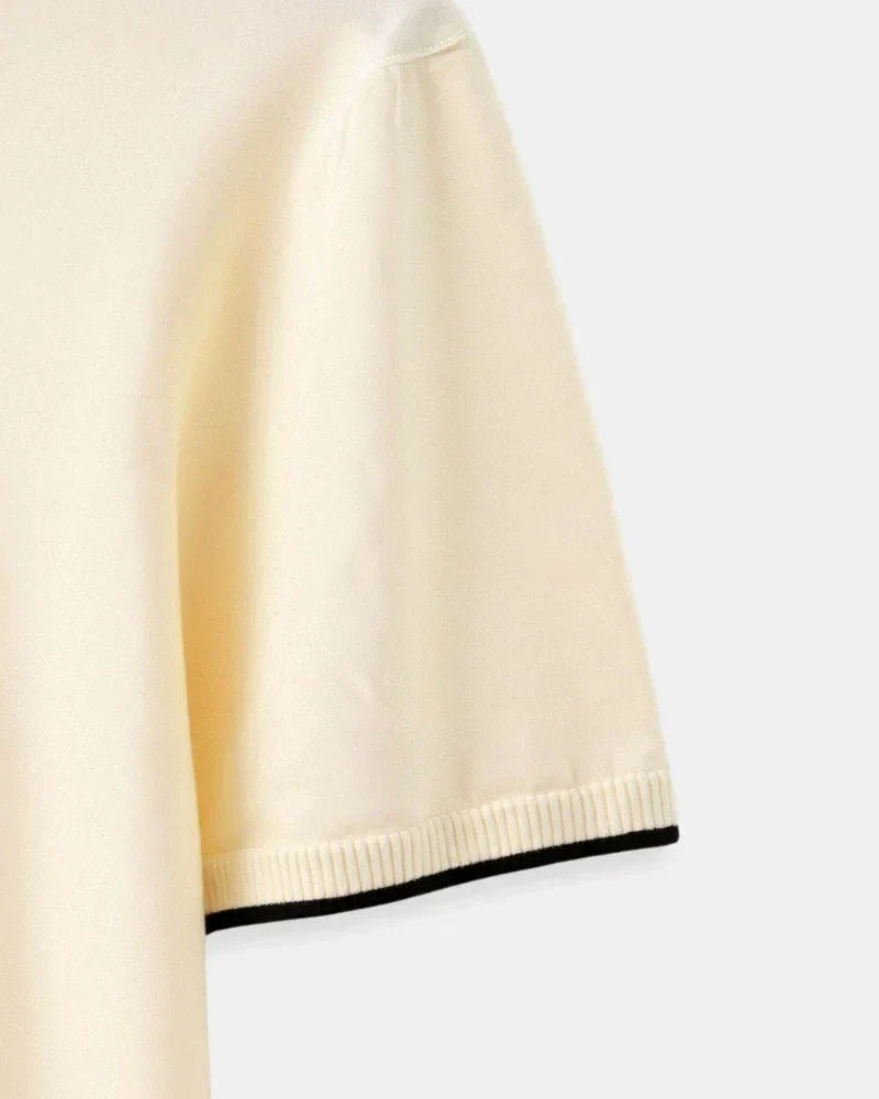 Custom Polo in Piqué with Contrasting Details