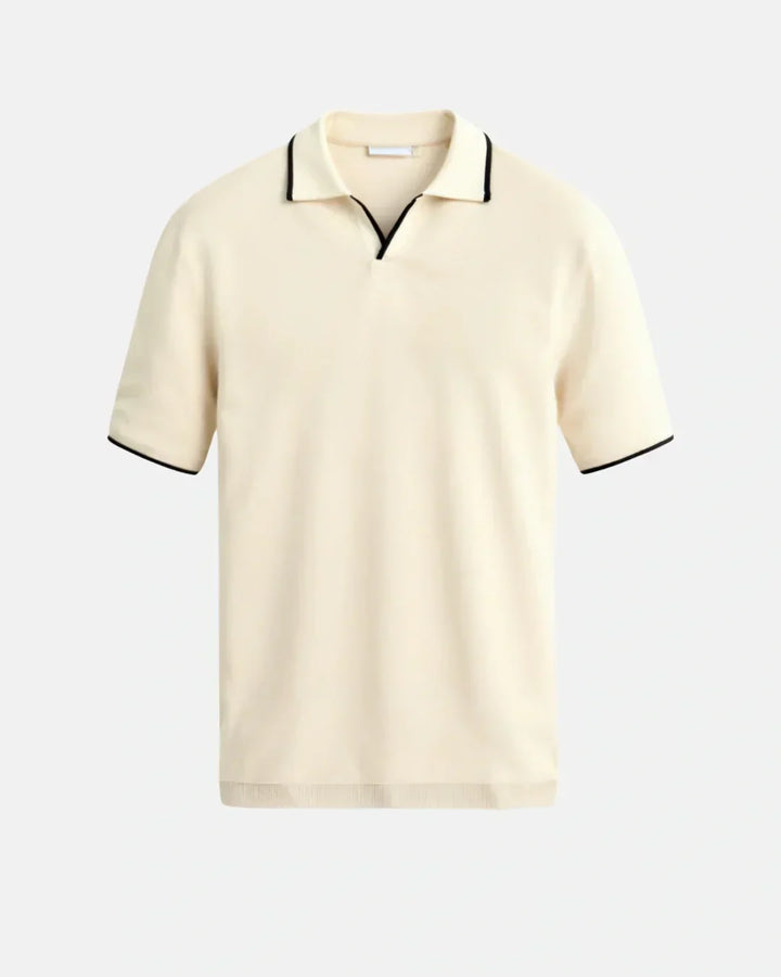 Custom Polo in Piqué with Contrasting Details
