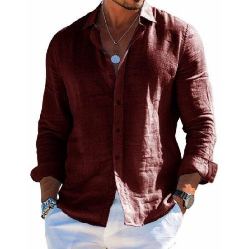 Men's Light Linen Shirt