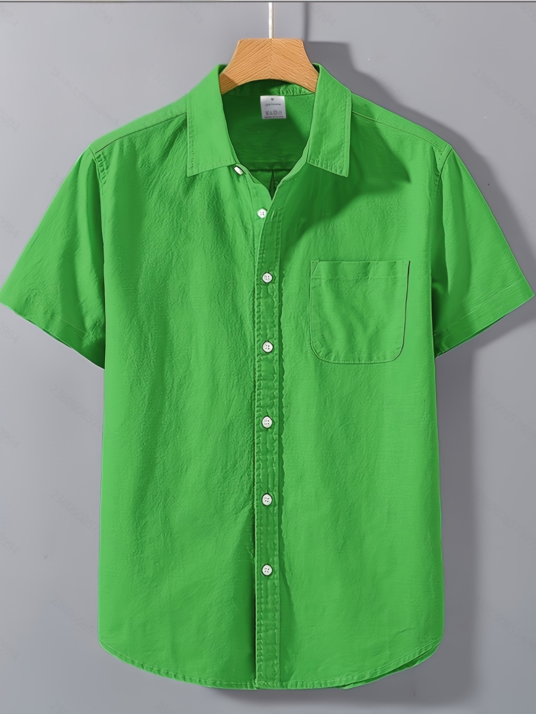 Men's Loose Fit Linen Shirt