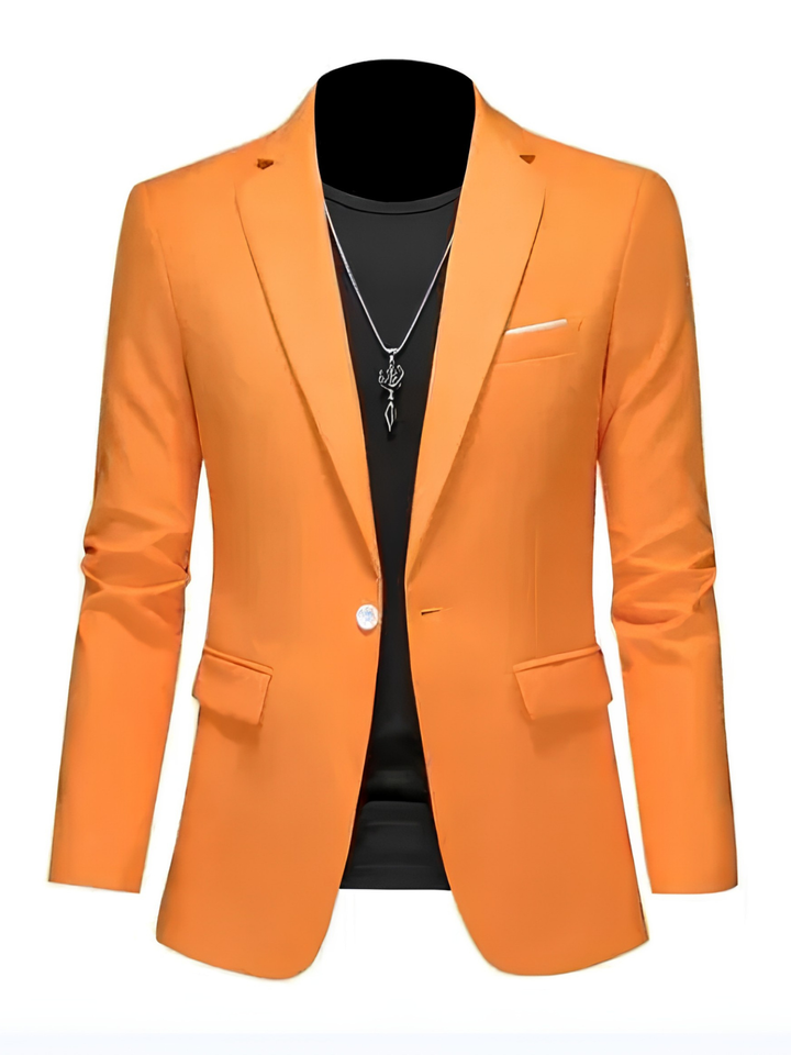 Men's Skinny Lapel Blazer