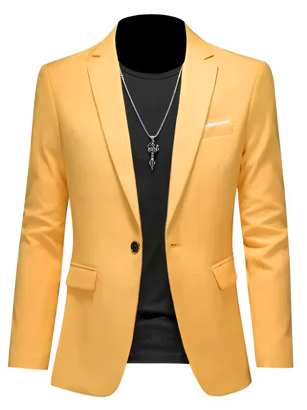 Men's Skinny Lapel Blazer