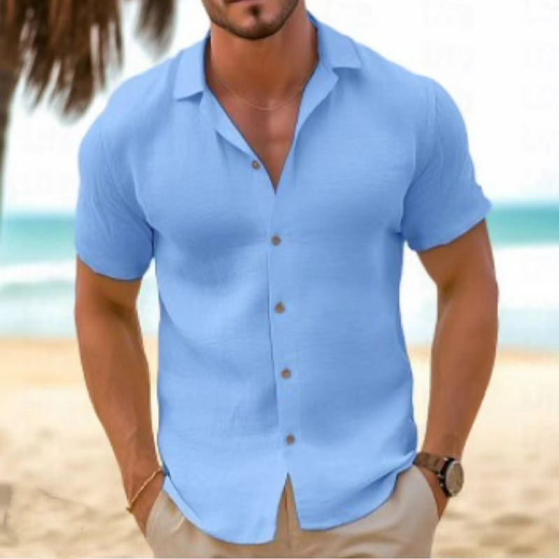 Men's Relaxed Collar Shirt