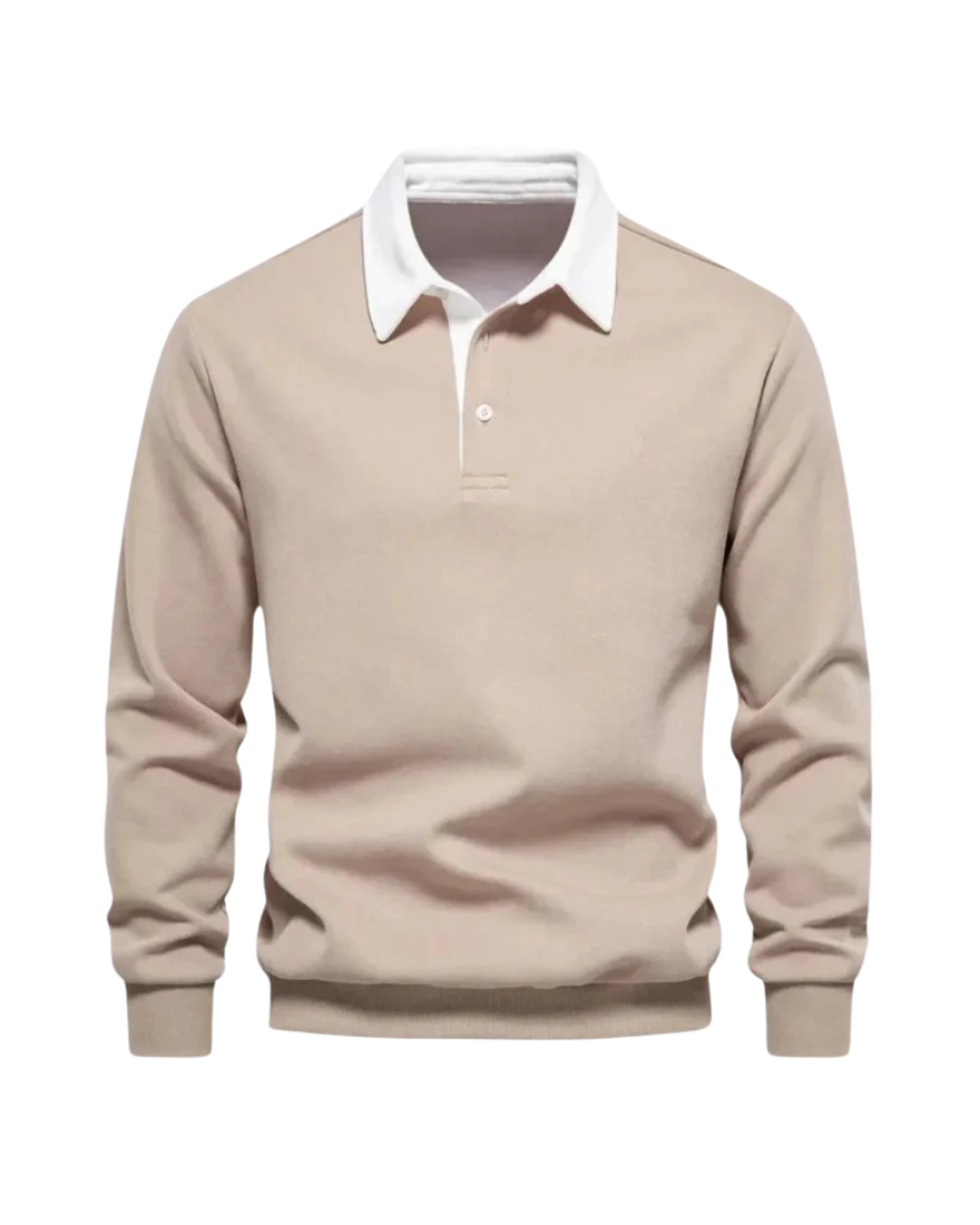 Men's Knit Polo Sweater