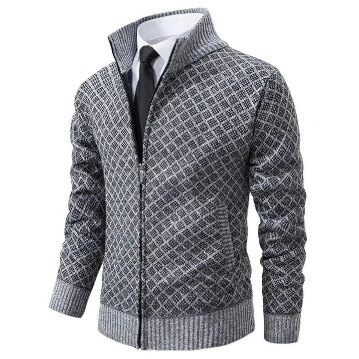 Men's Zip-Up Cardigan