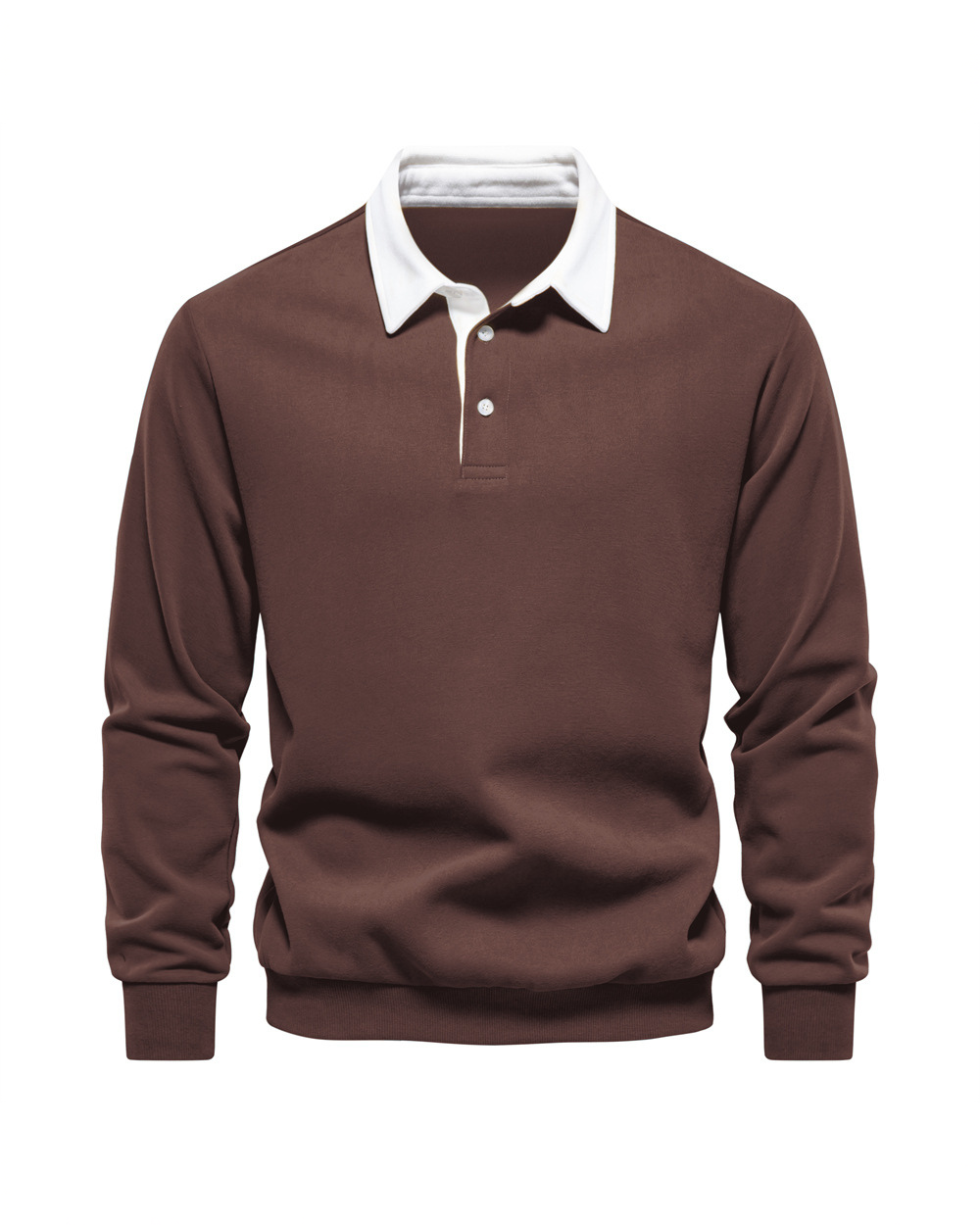 Men's Knit Polo Sweater