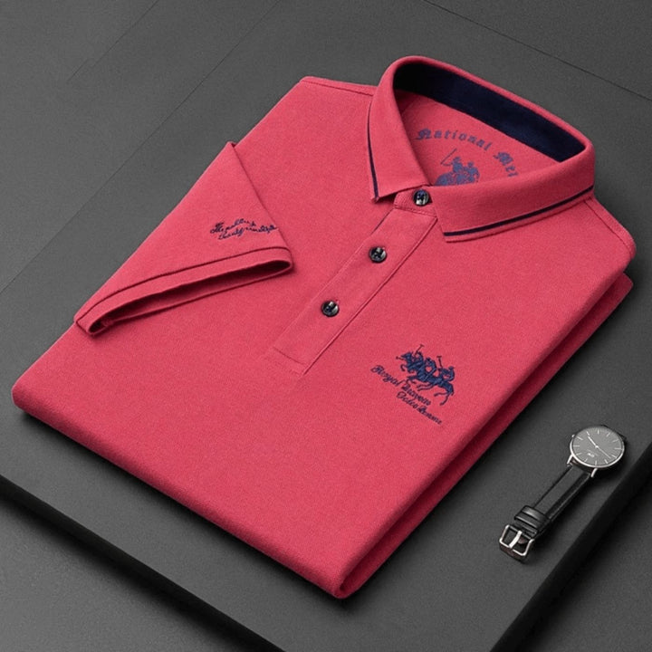 Men's Breathable Polo Shirt