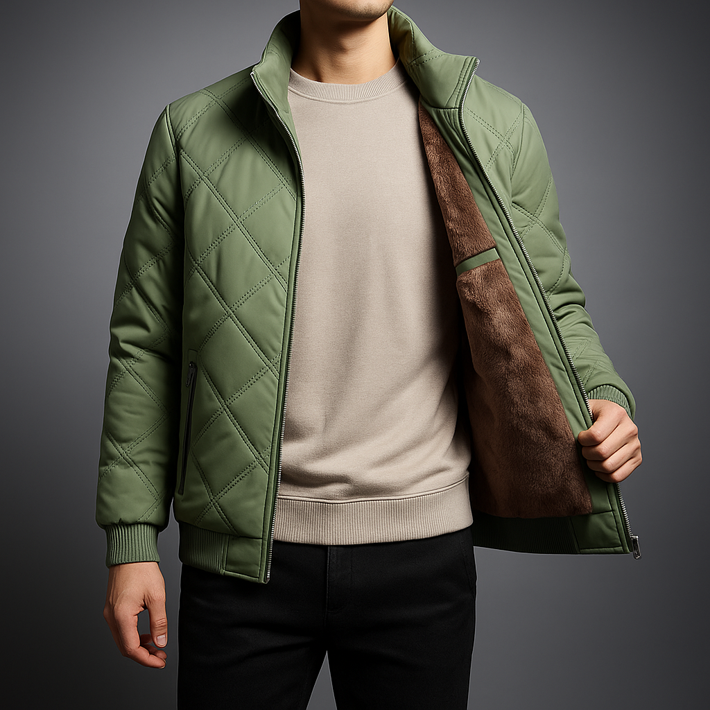 Mens Fleece Padding Jacket