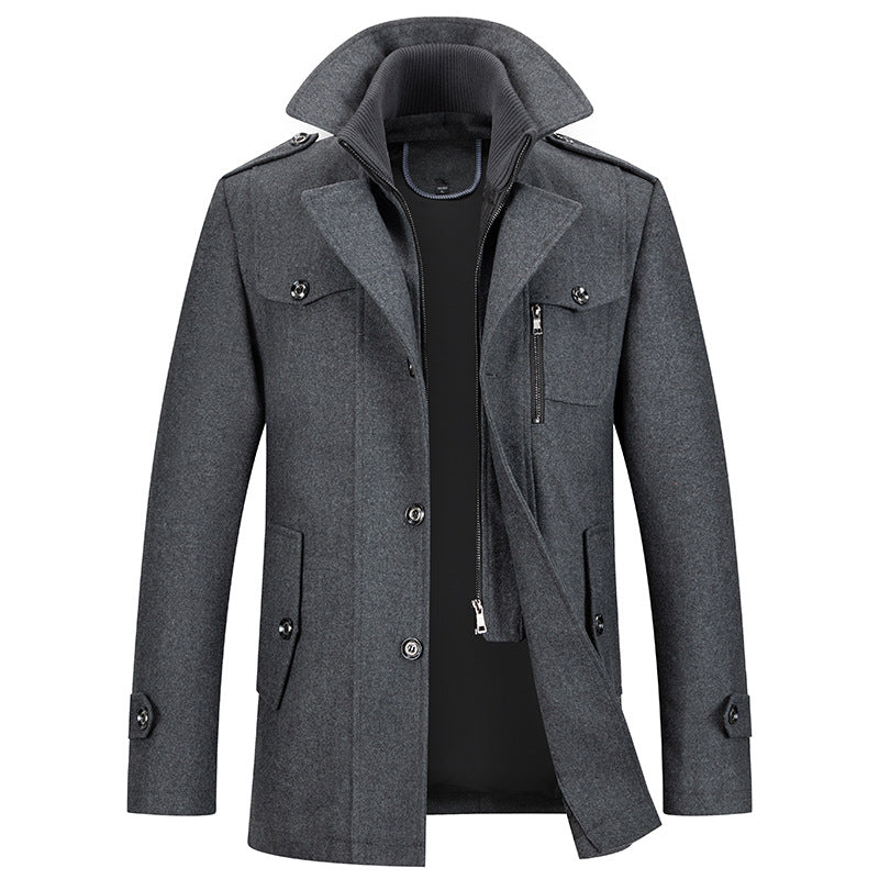Men's Long Winter Coat