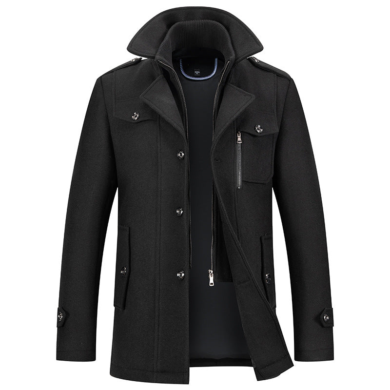 Men's Long Winter Coat