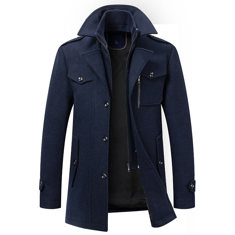 Men's Long Winter Coat