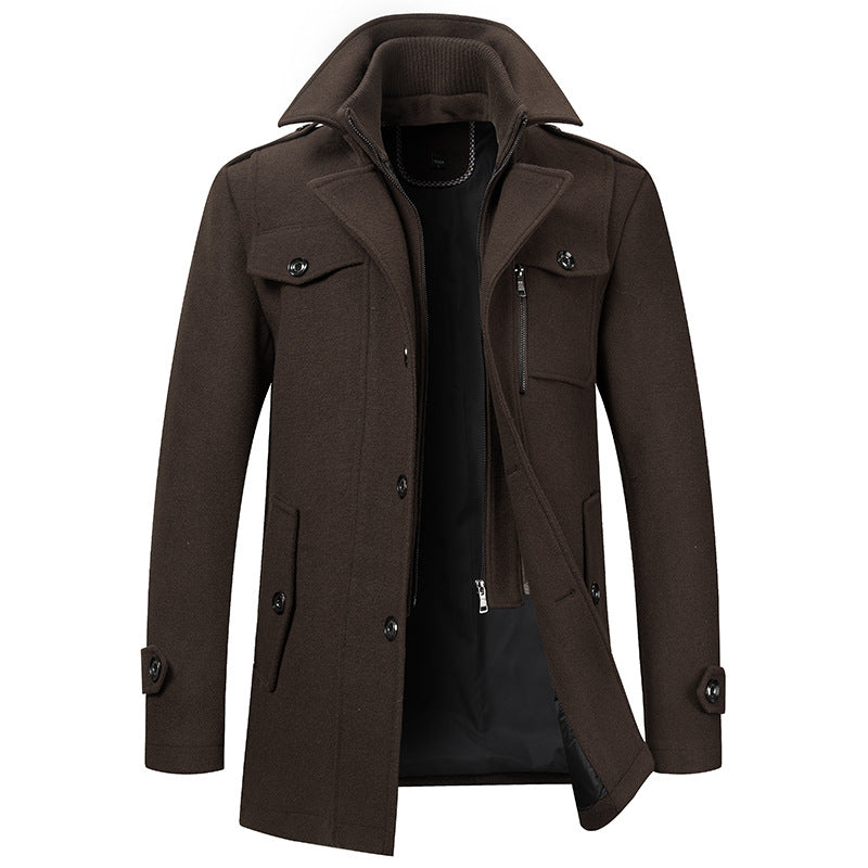 Men's Long Winter Coat