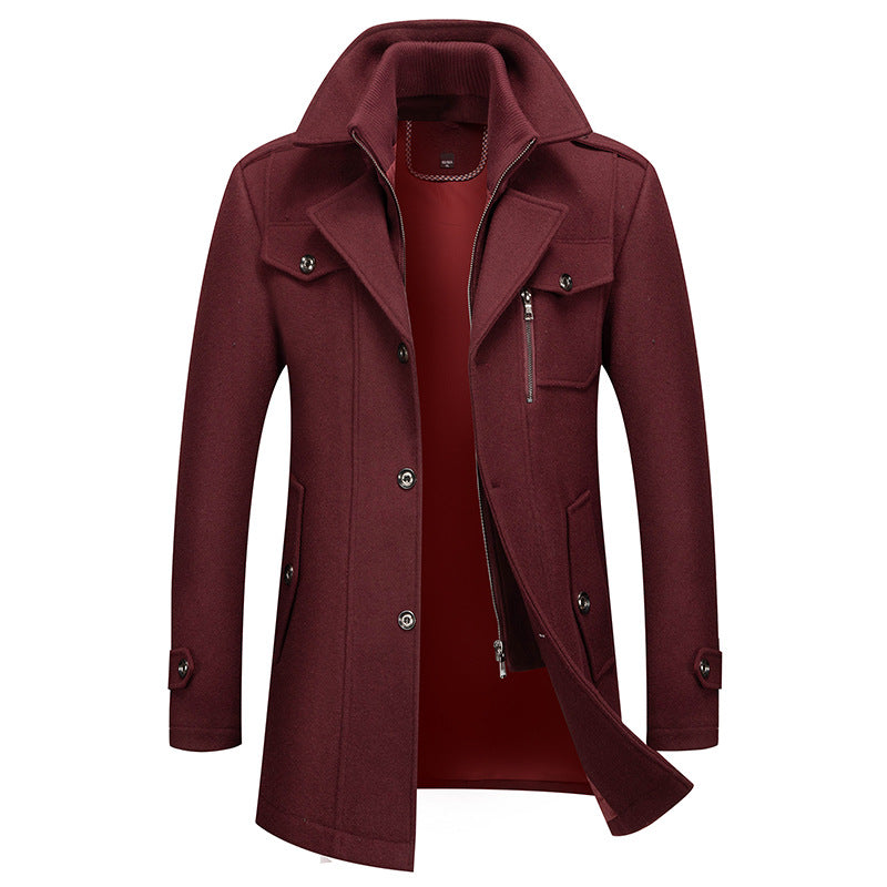 Men's Long Winter Coat
