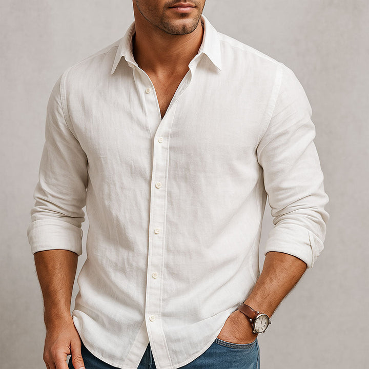Men's Linen Blend Shirt