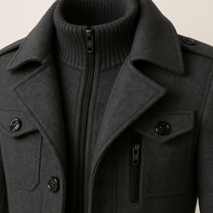 Men's Long Winter Coat