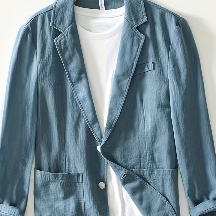 Men's Lapel Cotton Jacket