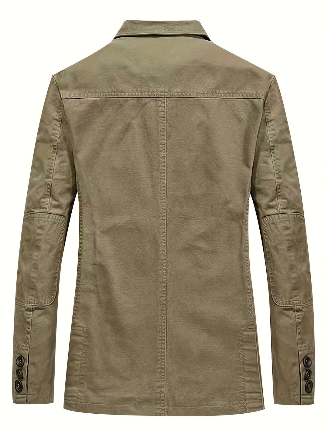 Men's Cotton Lapel Blazer