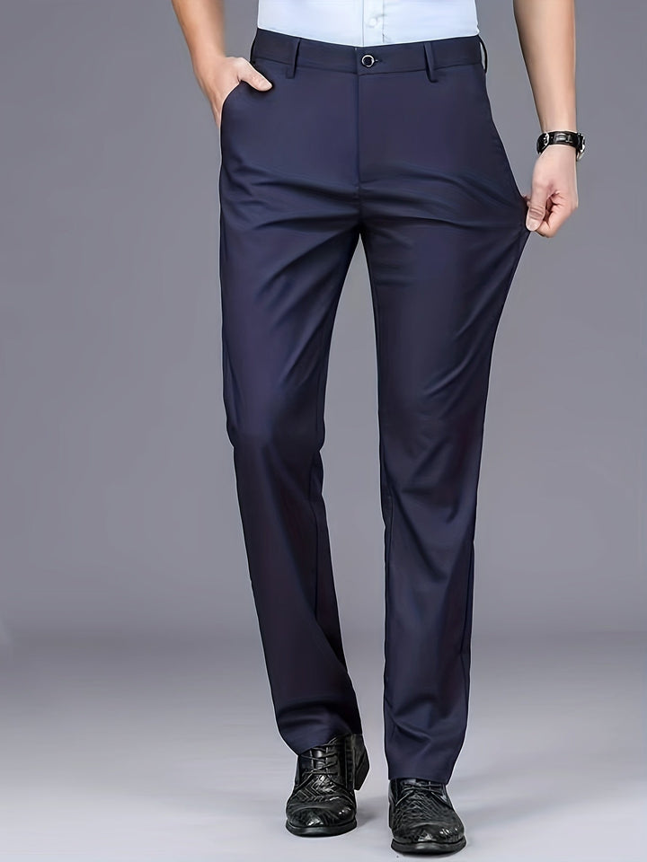 Men's Stretch Straight Leg Pants