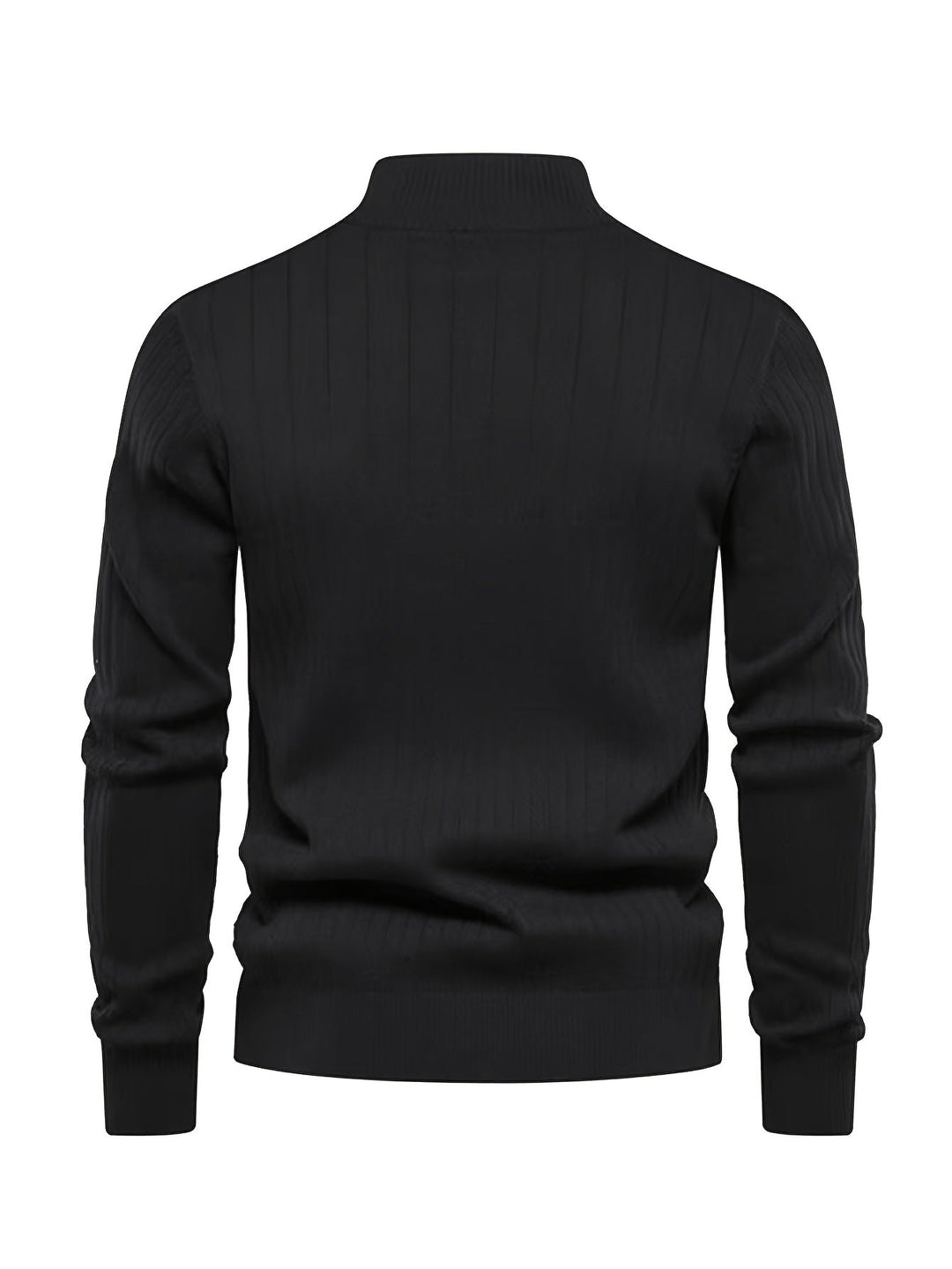 Reid | Quarter-Zip Stand Collar Sweater