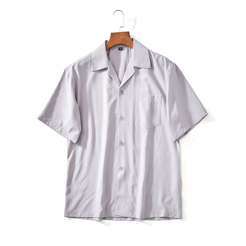 Men's Cuban Collar Summer Shirt