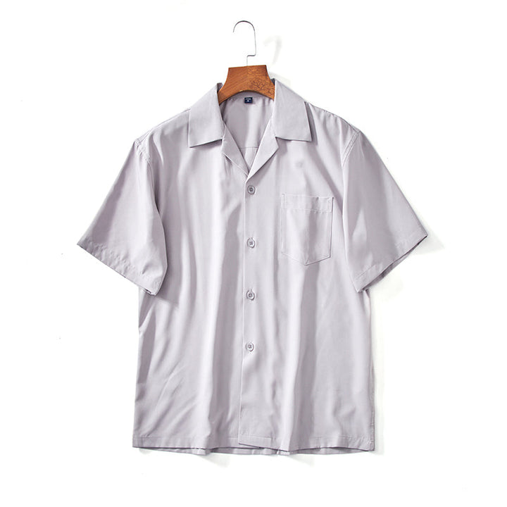 Men's Cuban Collar Summer Shirt