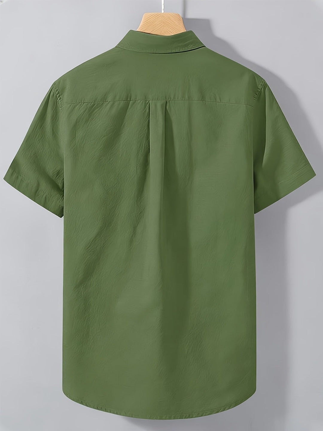 Men's Loose Fit Linen Shirt