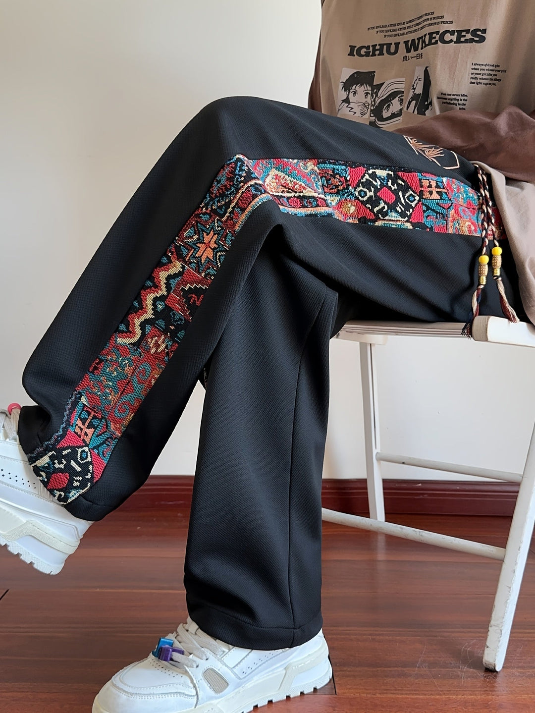 Rafael | Wide-Leg Heritage Pants