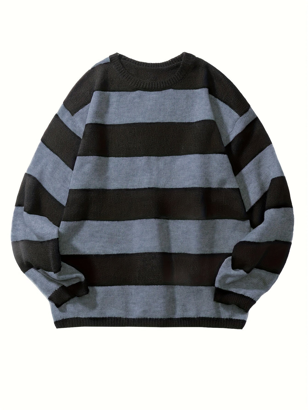 Men's Striped Knit PUllover