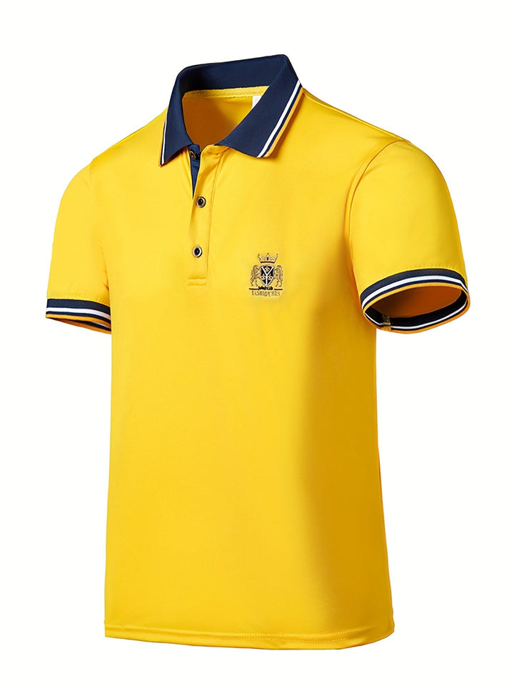 Men's Embroidered Knit Shirt
