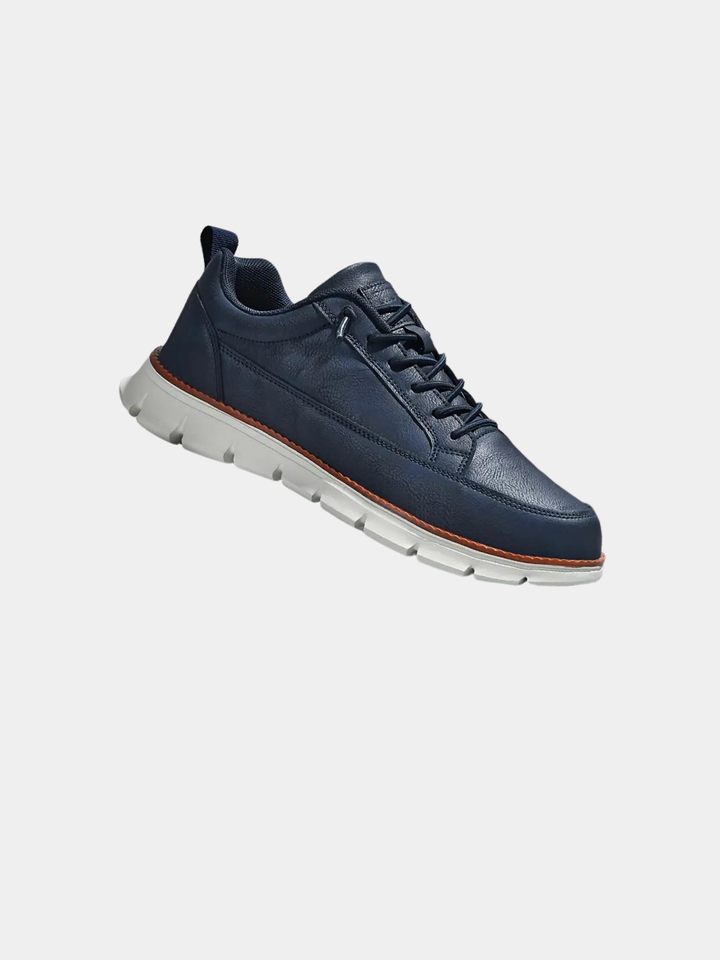 Leather Sneakers with Support