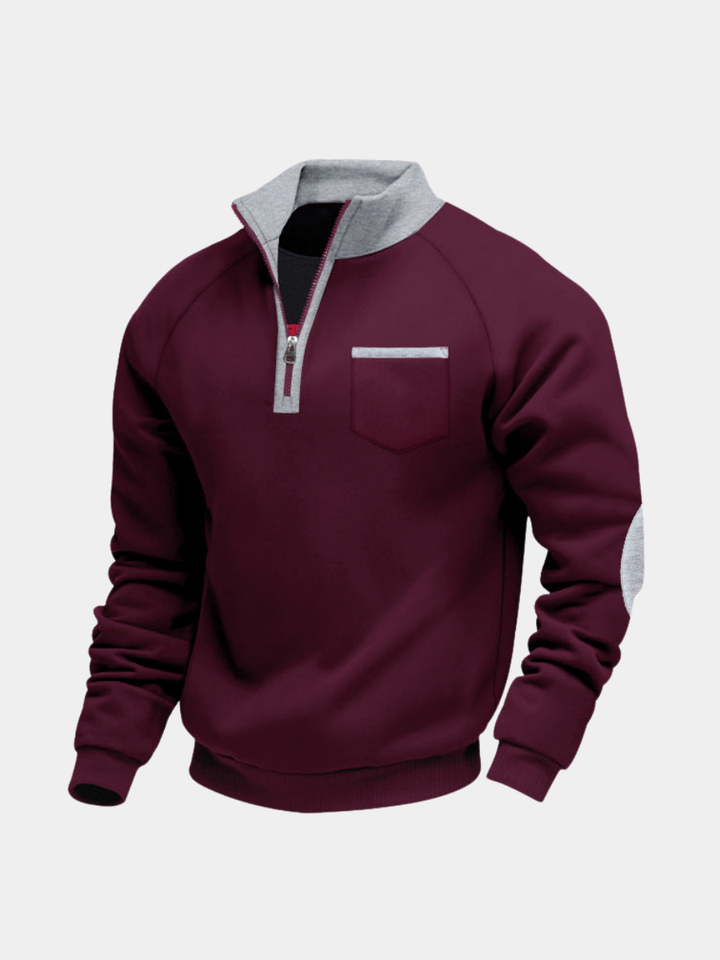 Men's Fleece PUllover with Half Zip