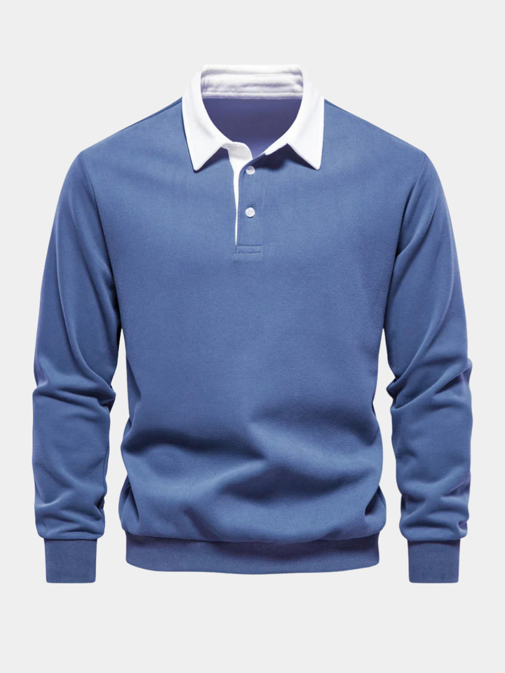 Men's Polo Sweater