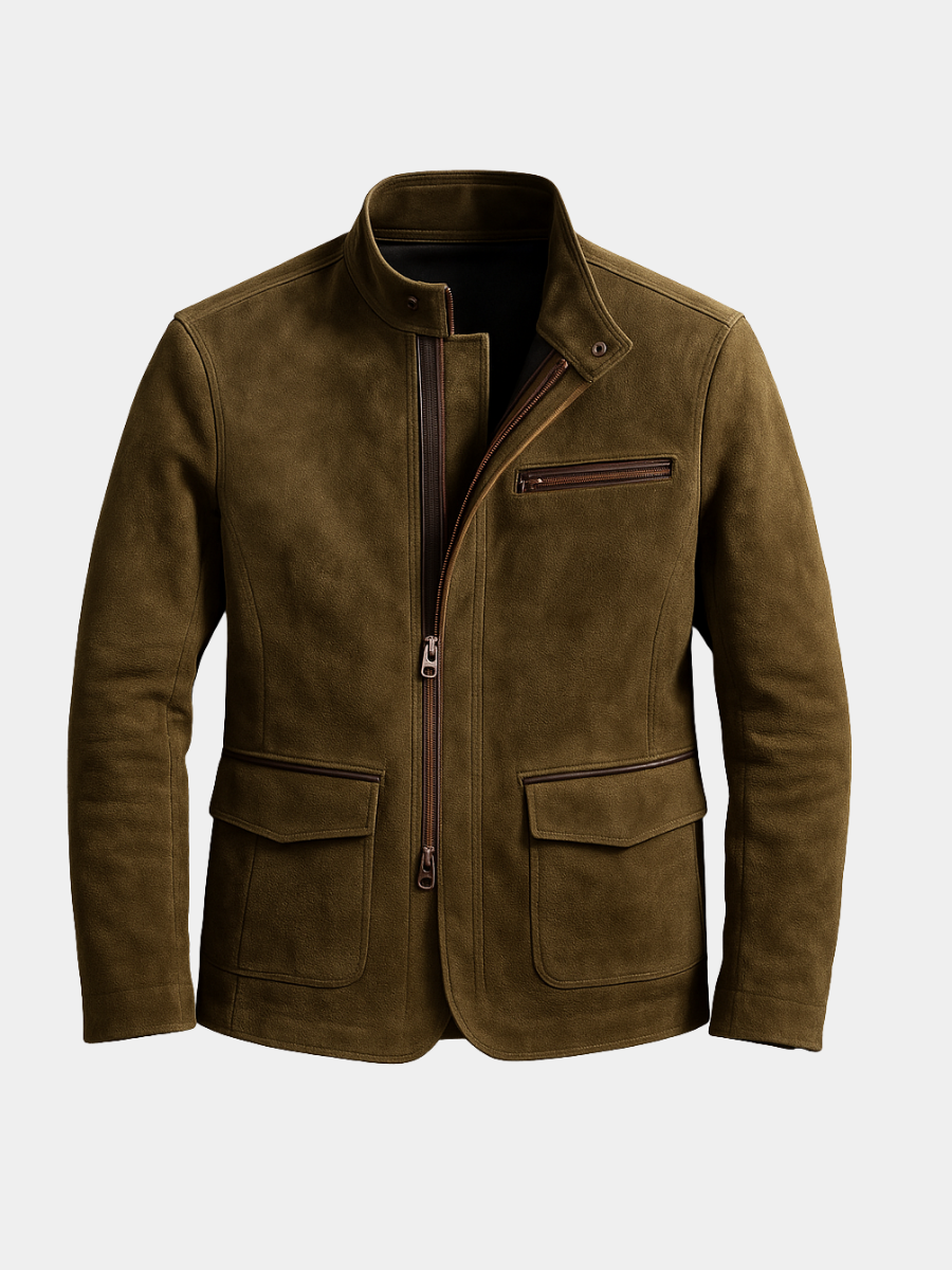 Men's Suede Field Jacket