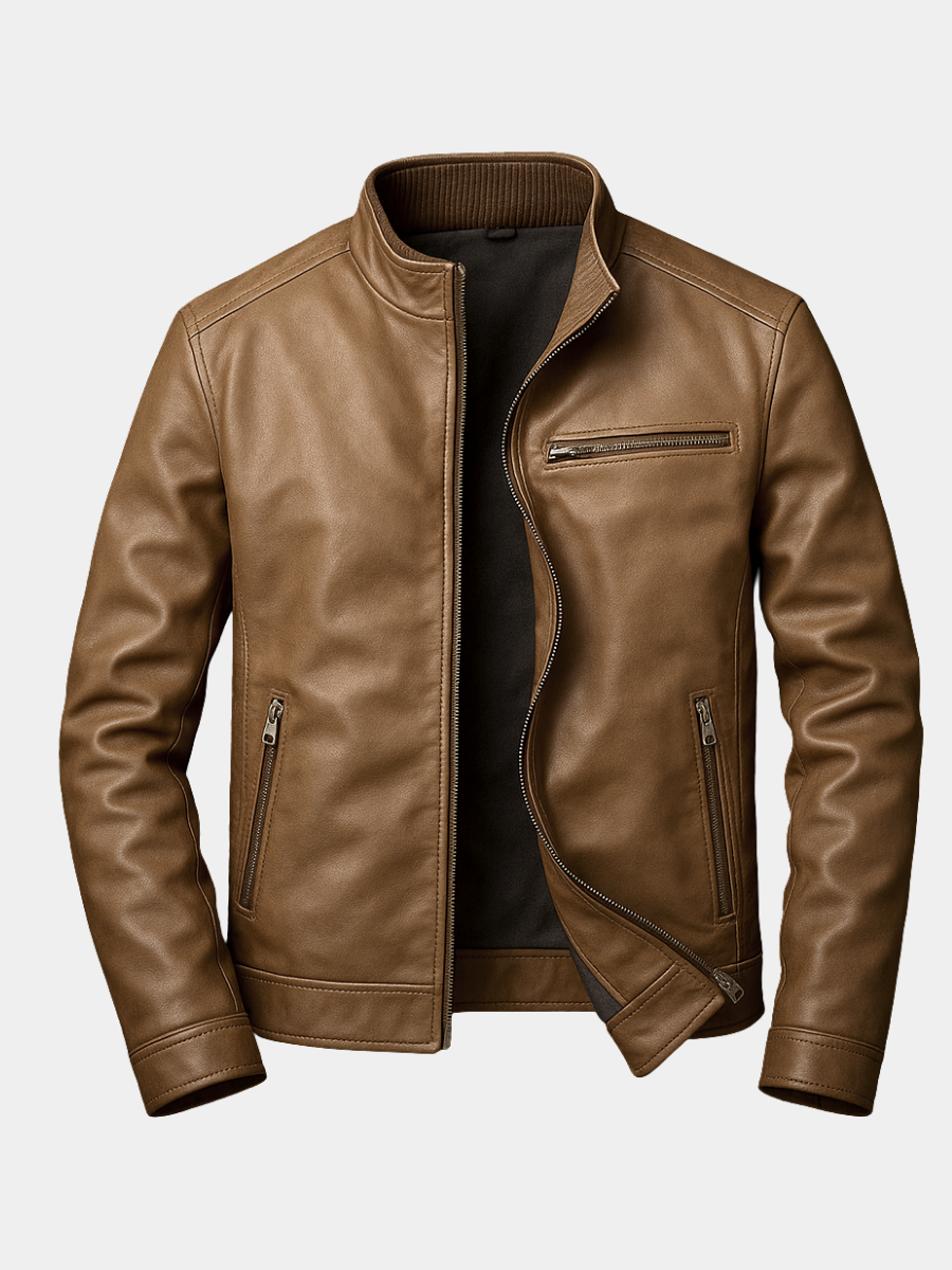 Men's Vintage Zippered Jacket