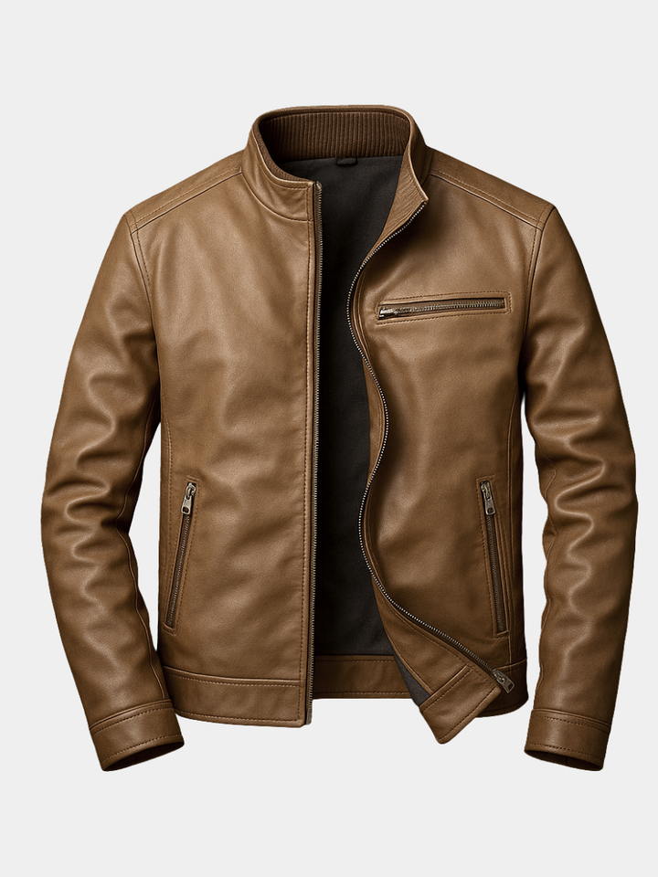 Men's Vintage Zippered Jacket