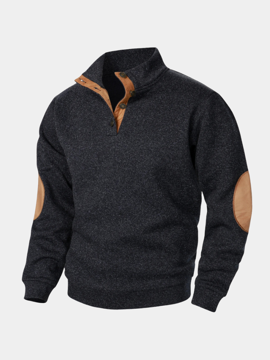 Men's Button-In Knit Sweater