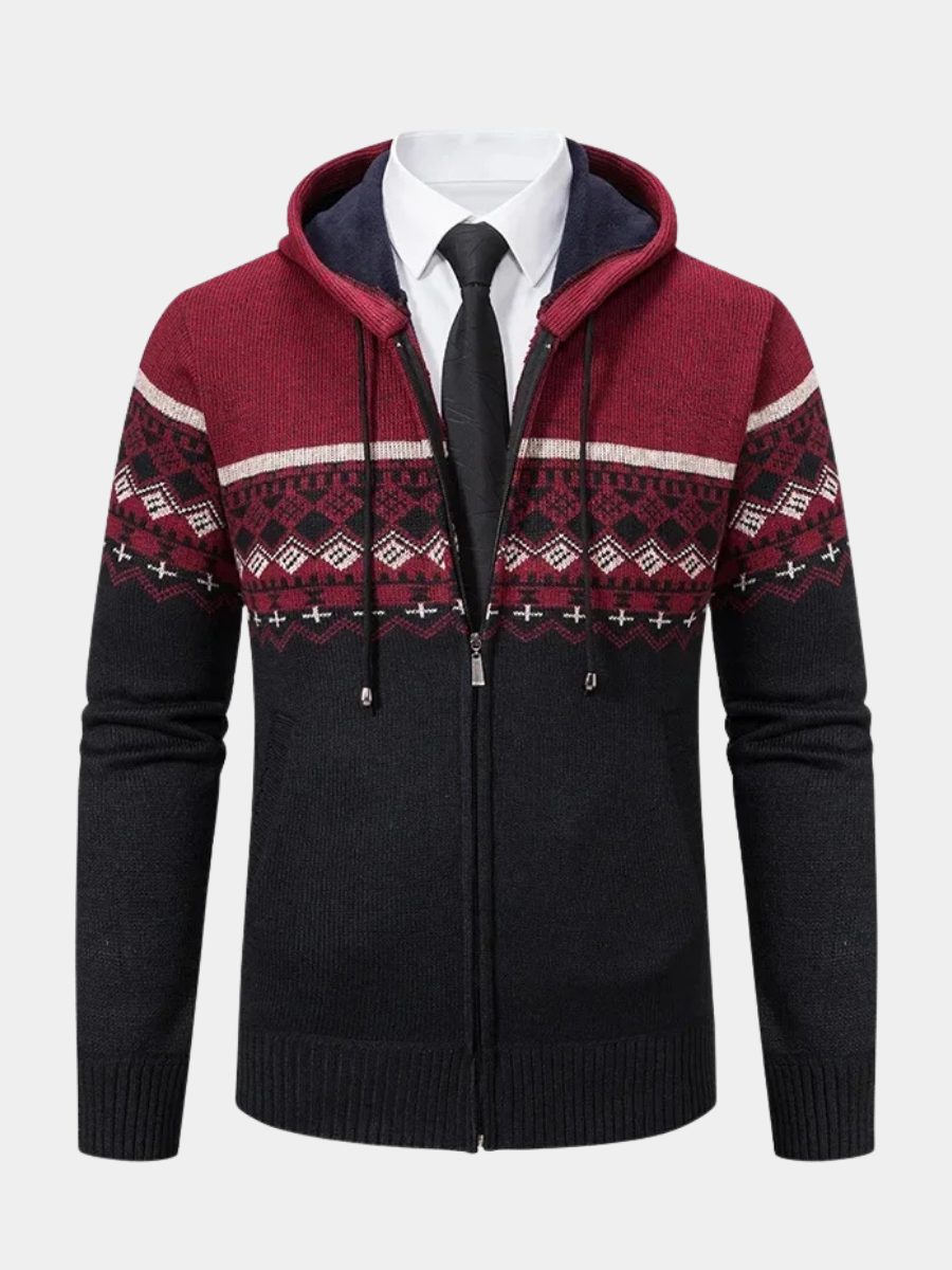 Men's Ethnic Knit Jacket
