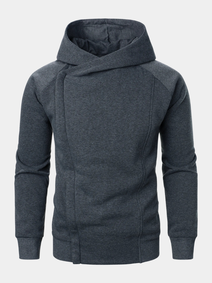 Men's Crossover Zip Hoodie
