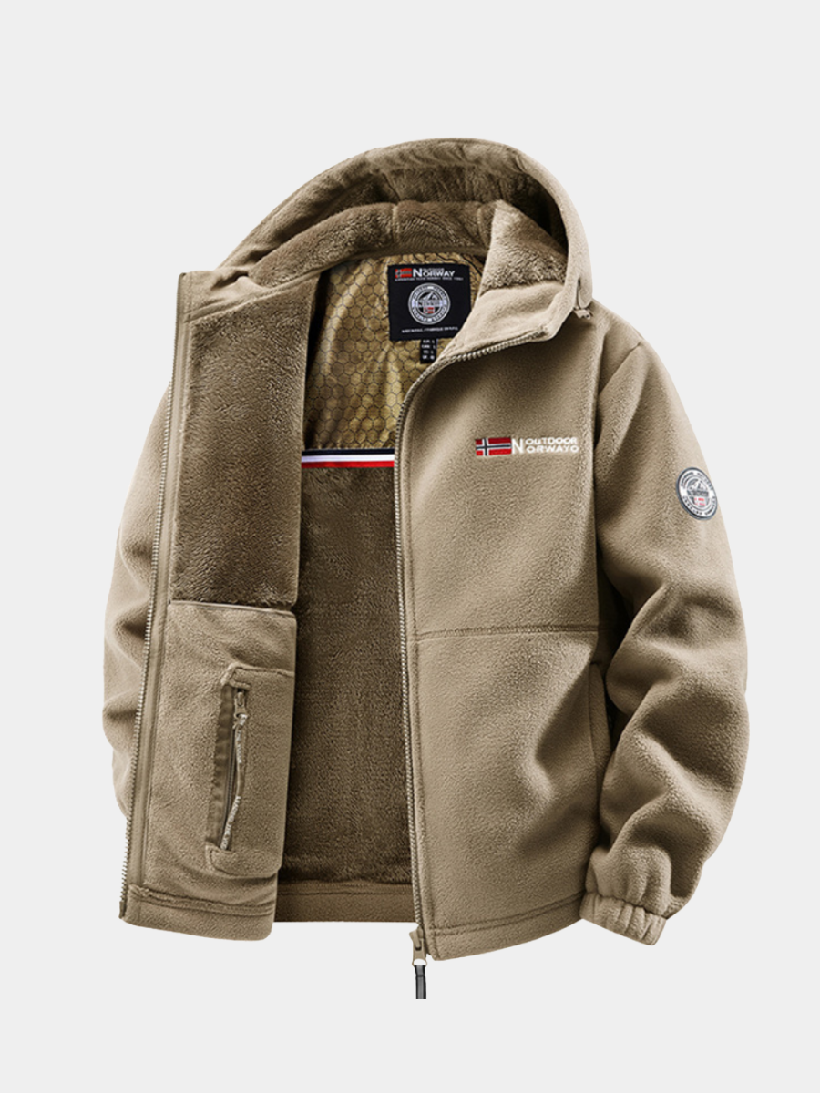 Men's Winter Jacket with Thermal Lining