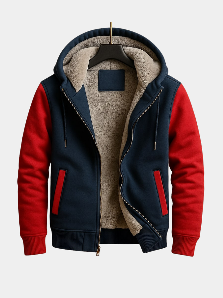 Men's Double-Layered Hooded Jacket