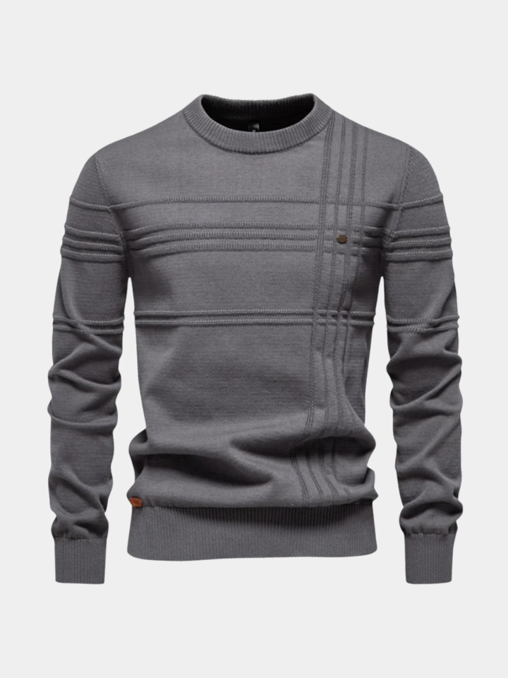 Men's Striped PUllover