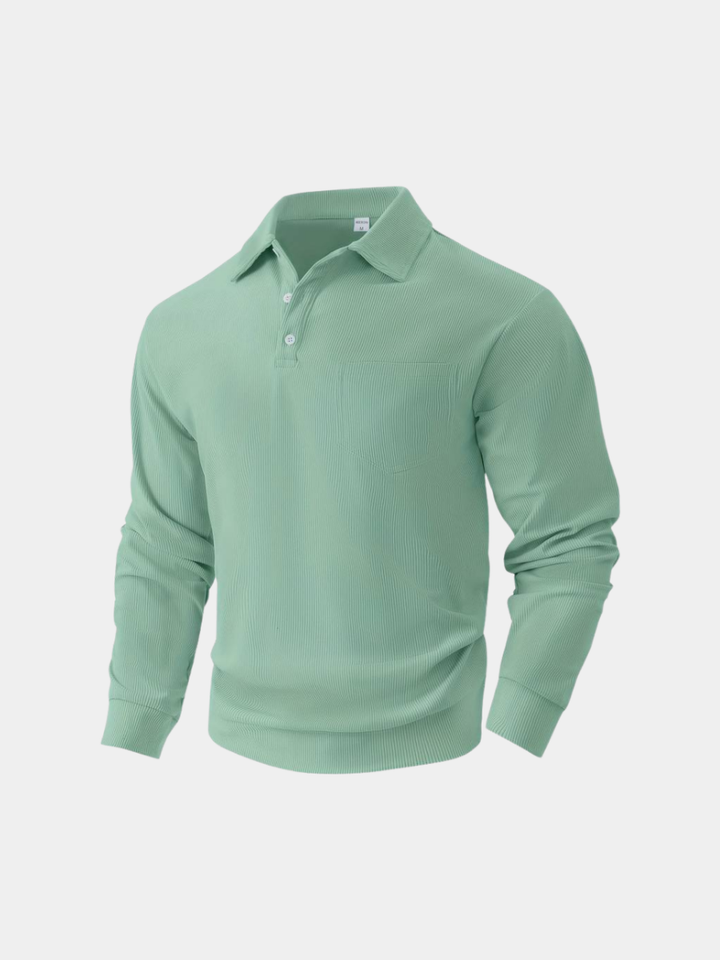 Men's Long Sleeve Corduroy Shirt