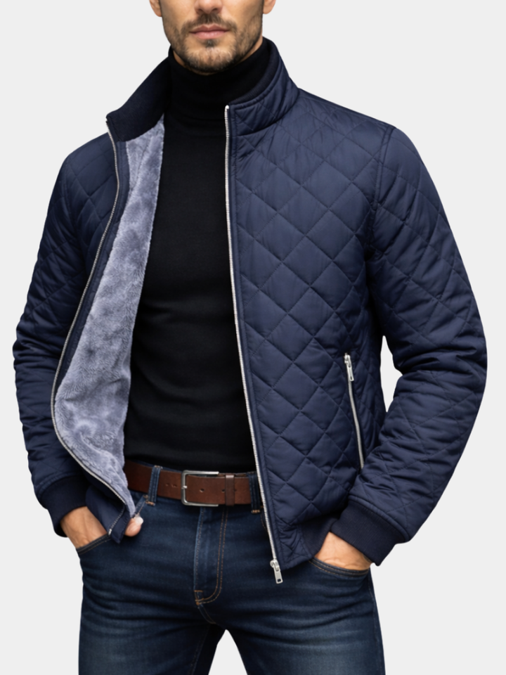 Men's Classic Warm Quilted Winter Jacket