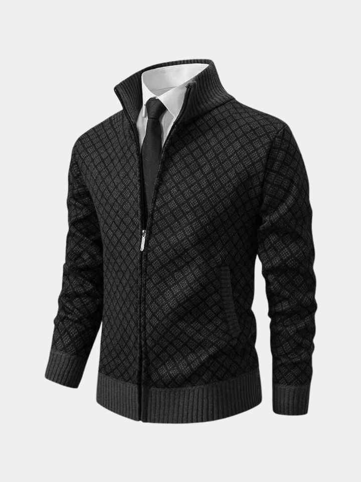 Men's Zip-Up Cardigan